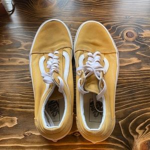 Yellow old school vans